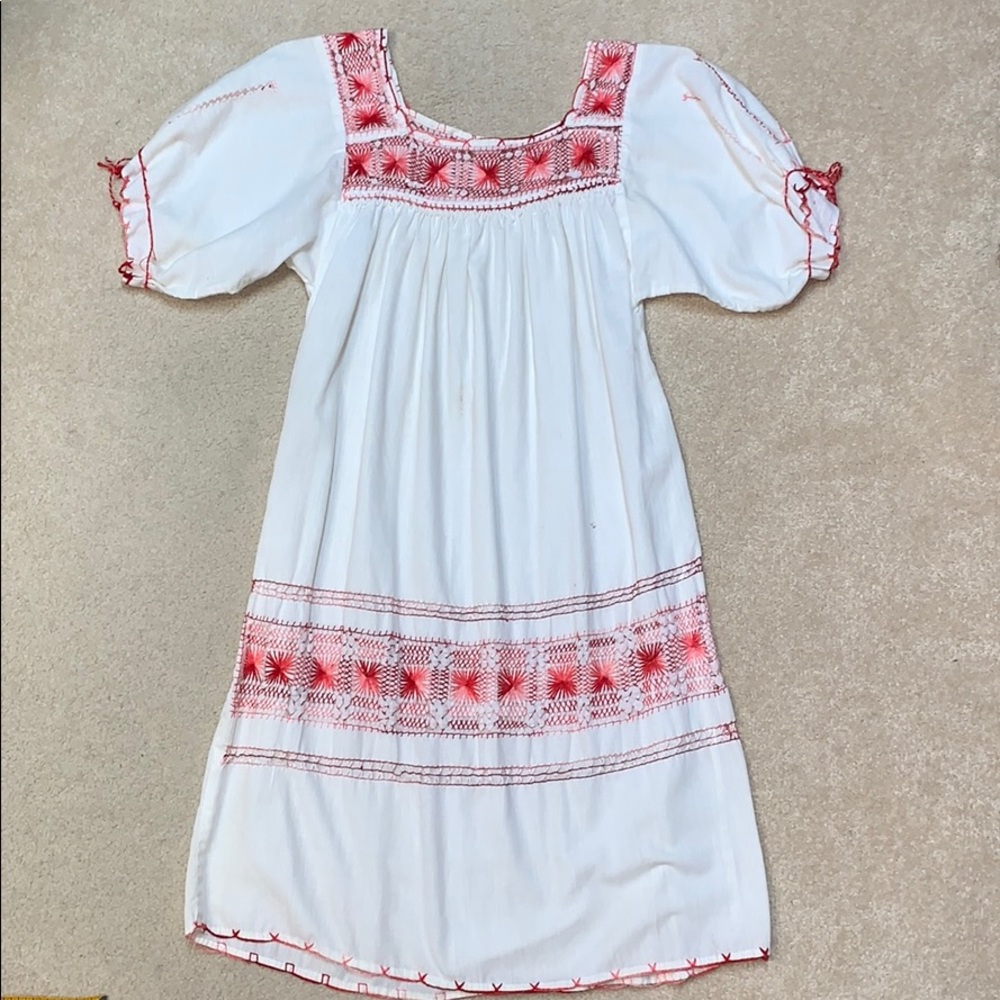 Vintage 1978 Dress from Mexico XS Small